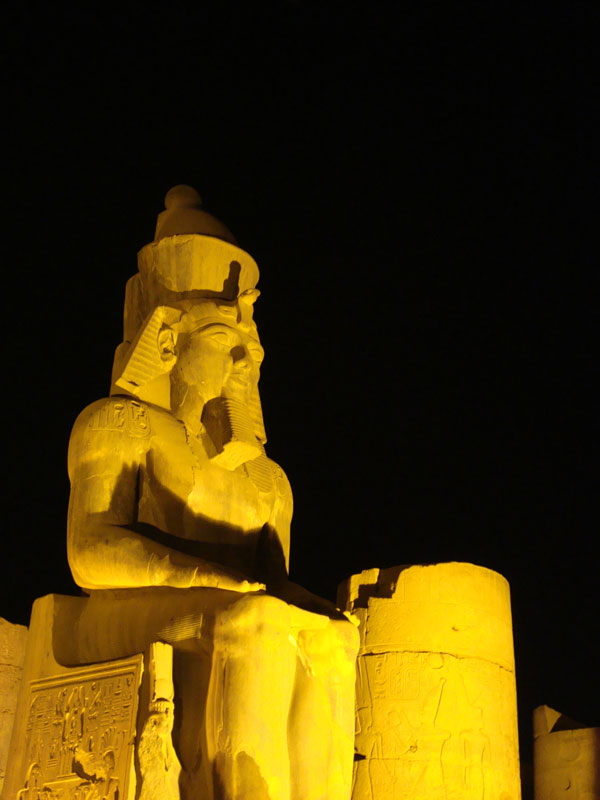 Los detalles del Templo de Luxor dejan a todos los visitantes con la boca abierta